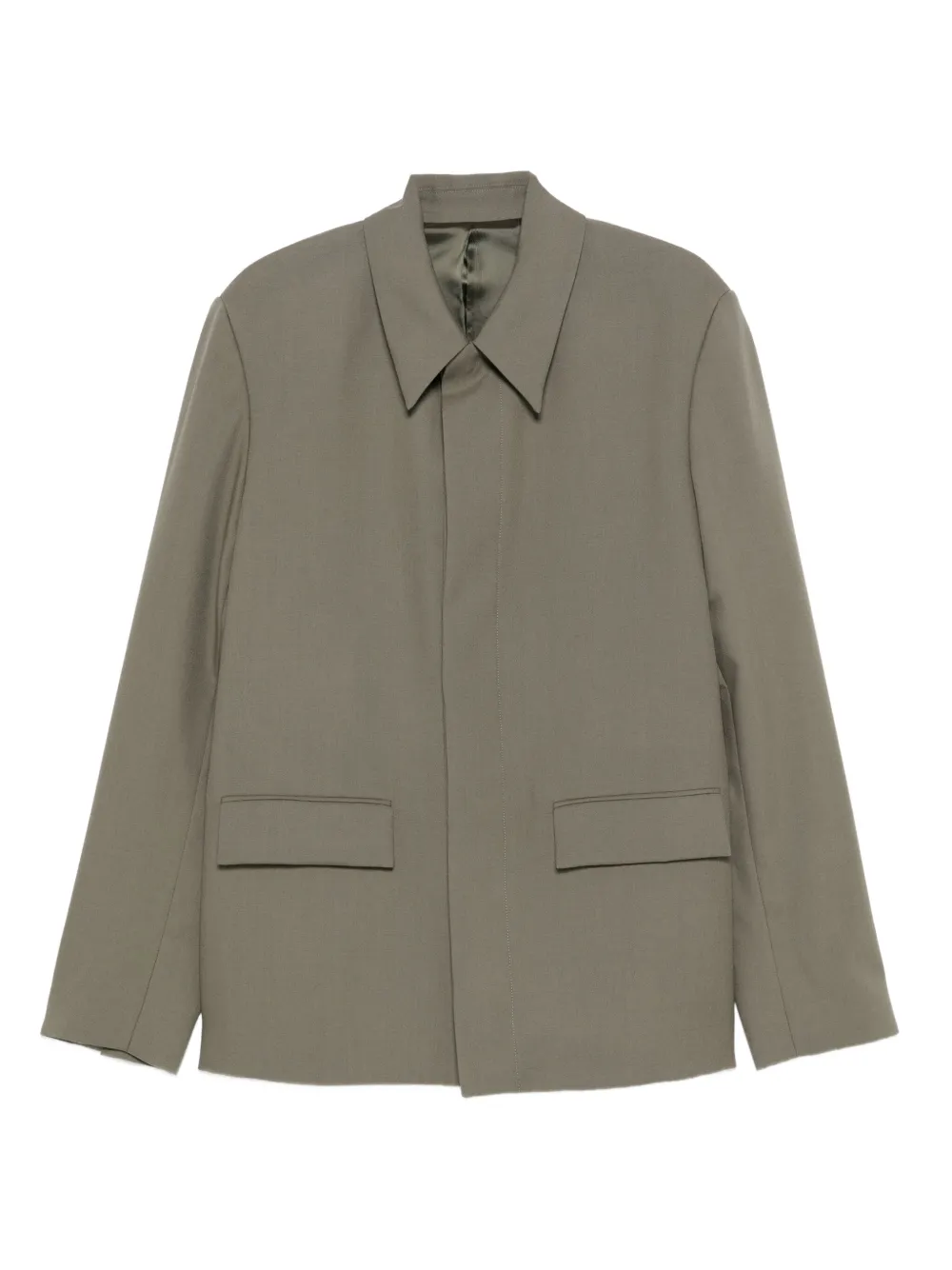 Rier flap pockets jacket | Green | Image 1
