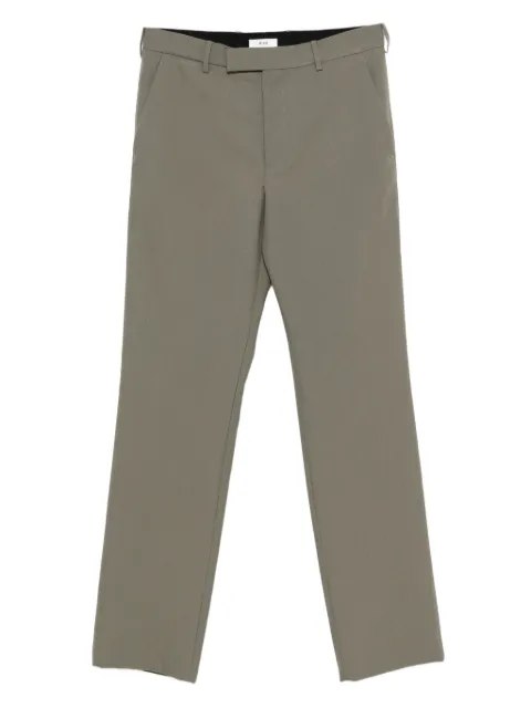 Rier concealed-fastening wool trousers