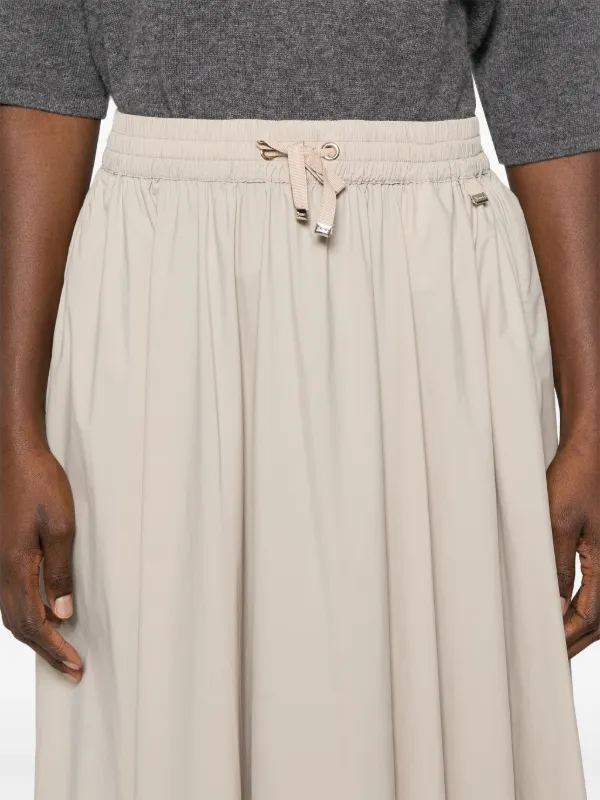 Herno A-line Midi Skirt | Neutrals | FARFETCH UK