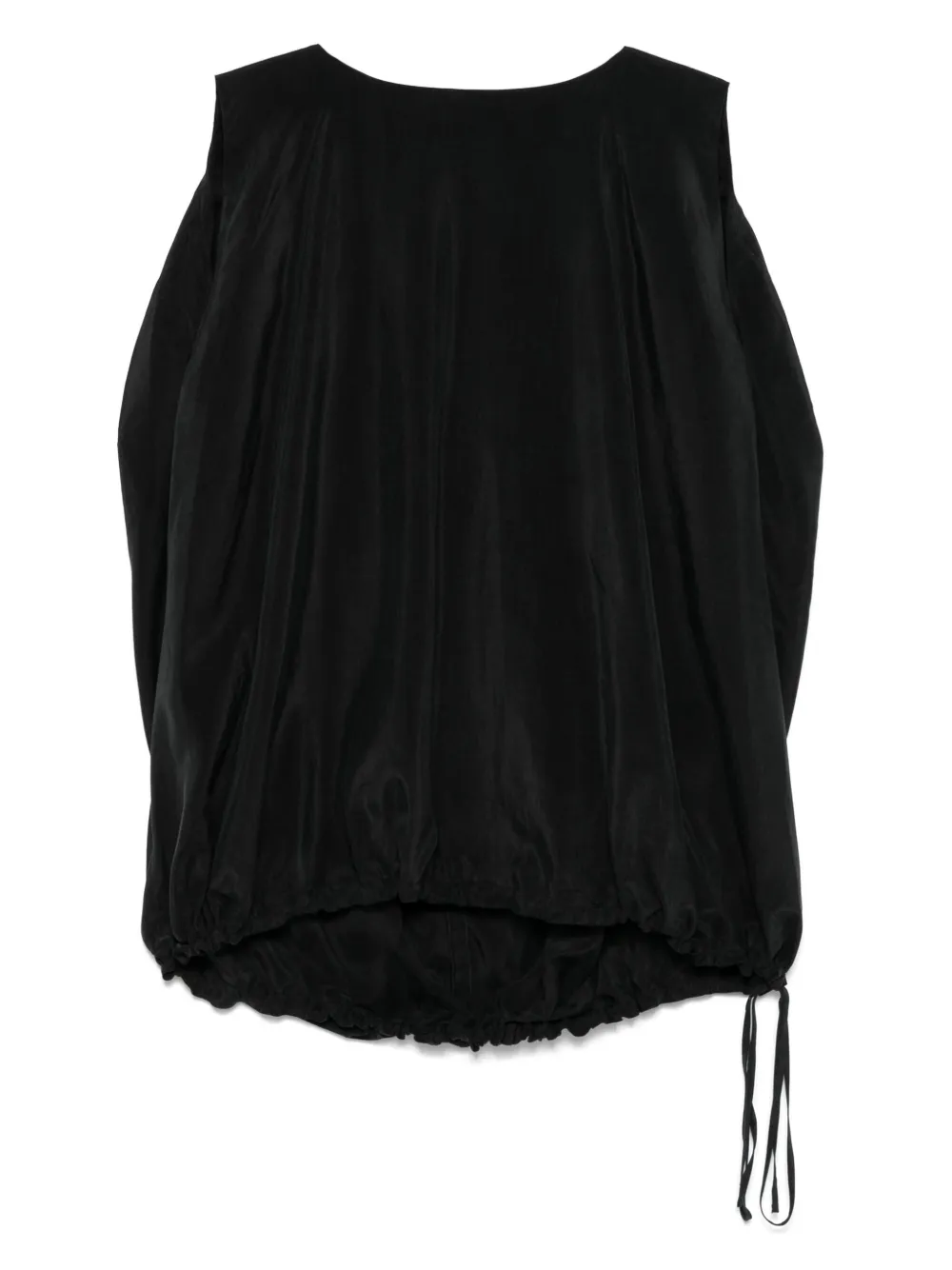 drawstring top