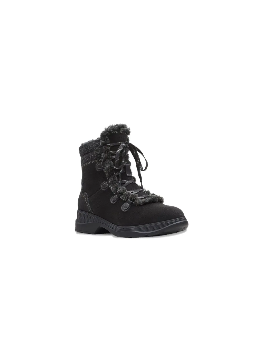 Clarks Aveleigh Edge Black boots - Zwart