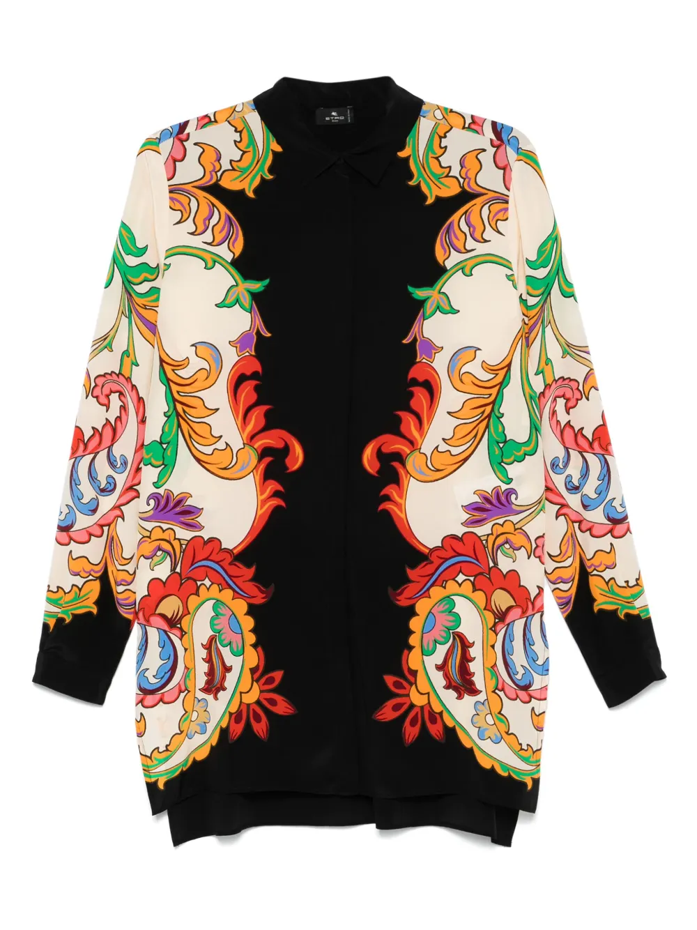 ETRO Blouse met paisley-print Beige