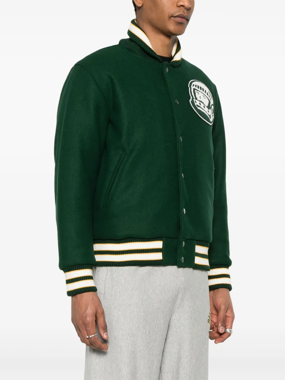Billionaire Boys Club Bomberjack met Script-logo Groen