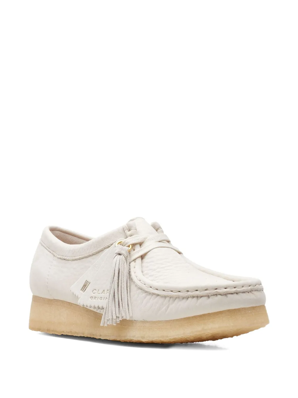 Clarks Originals Wallabee White Nubuck loafers - Beige
