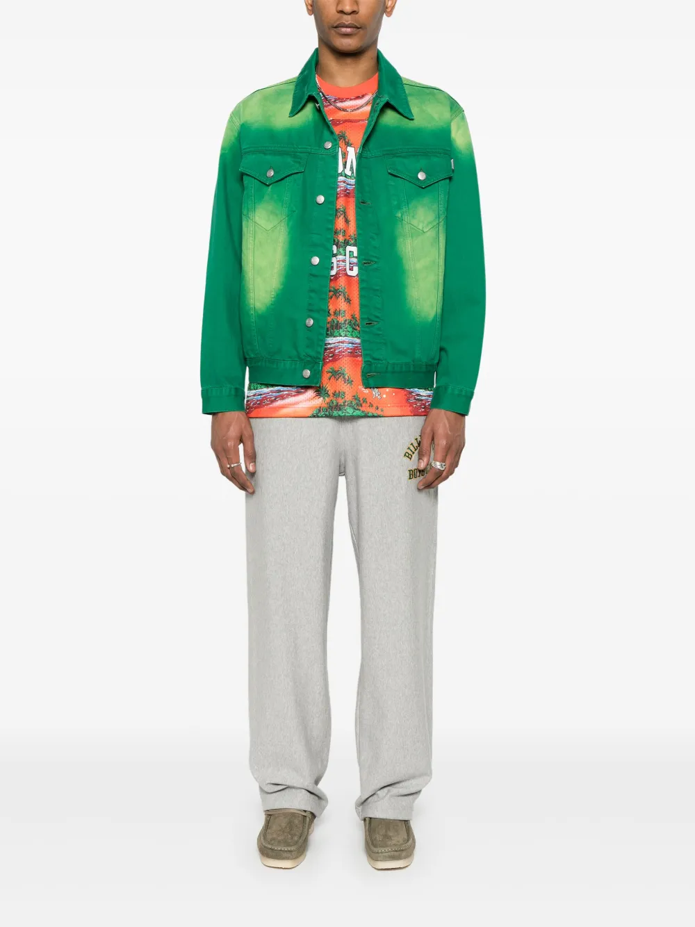 Billionaire Boys Club veste en jean ample à coutures apparentes | Vestes en jean | Image 2