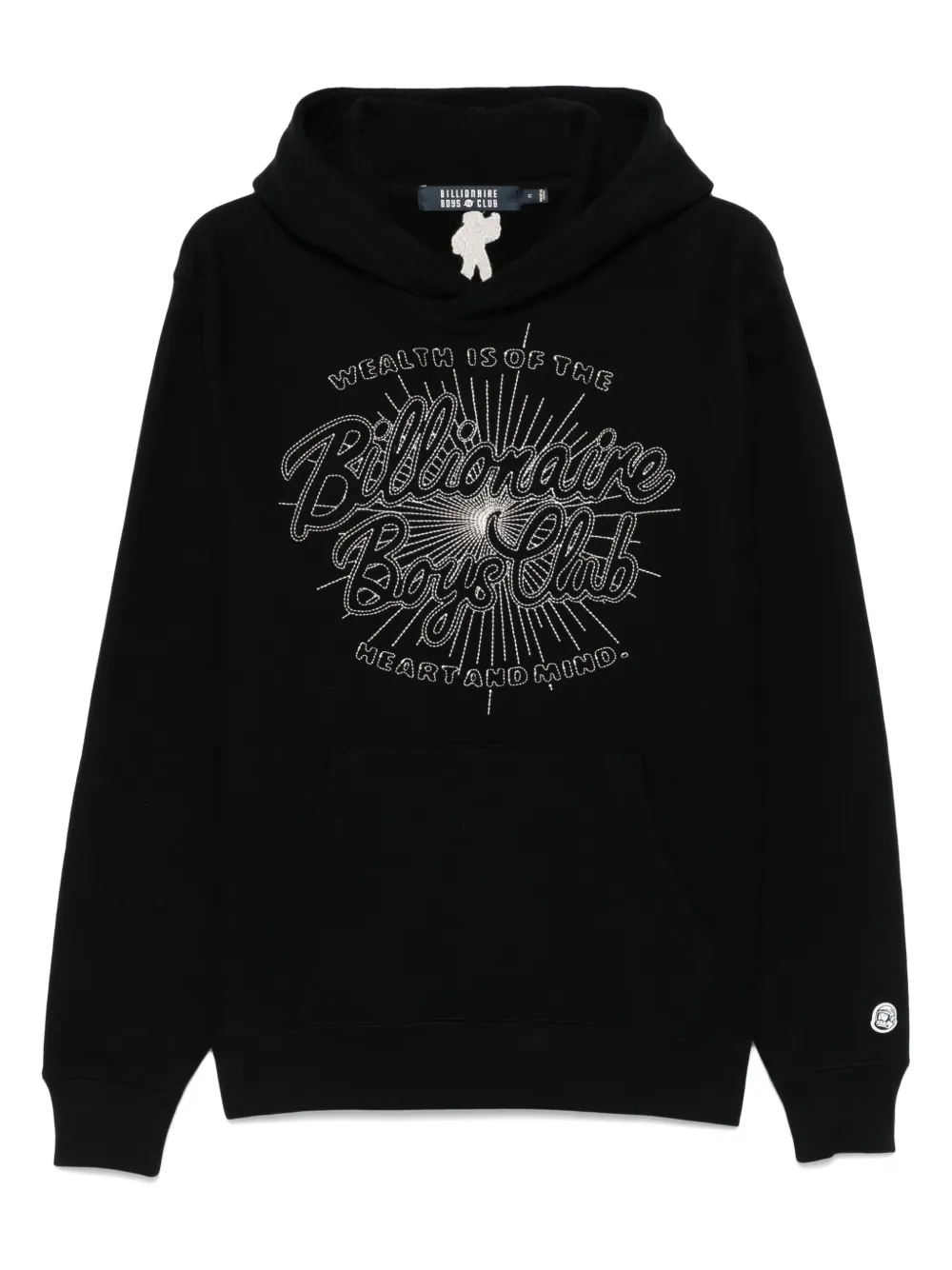 Billionaire Boys Club Hoodie met logo Zwart