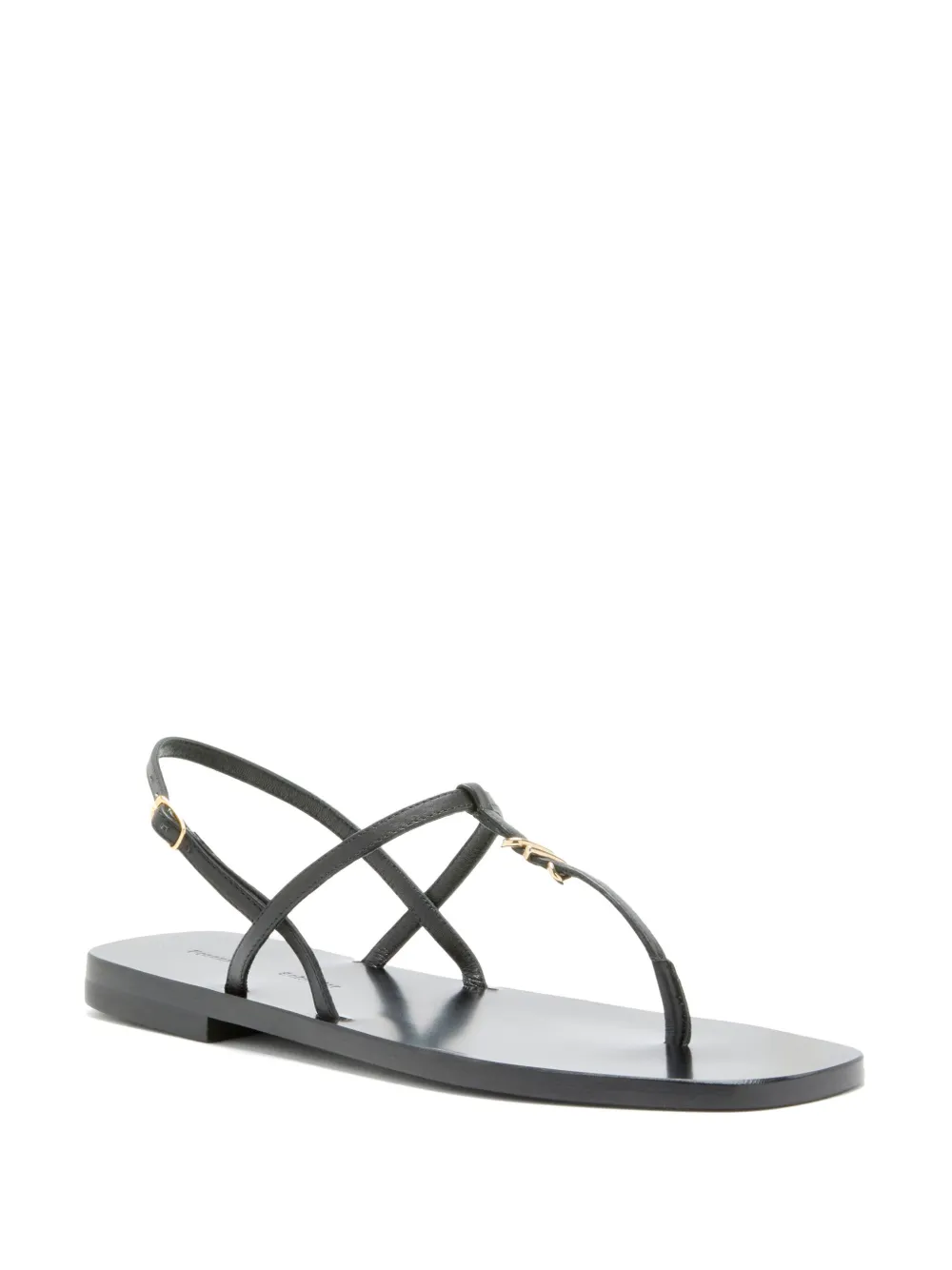 Proenza Schouler Sandalen met gekruiste bandjes - Zwart