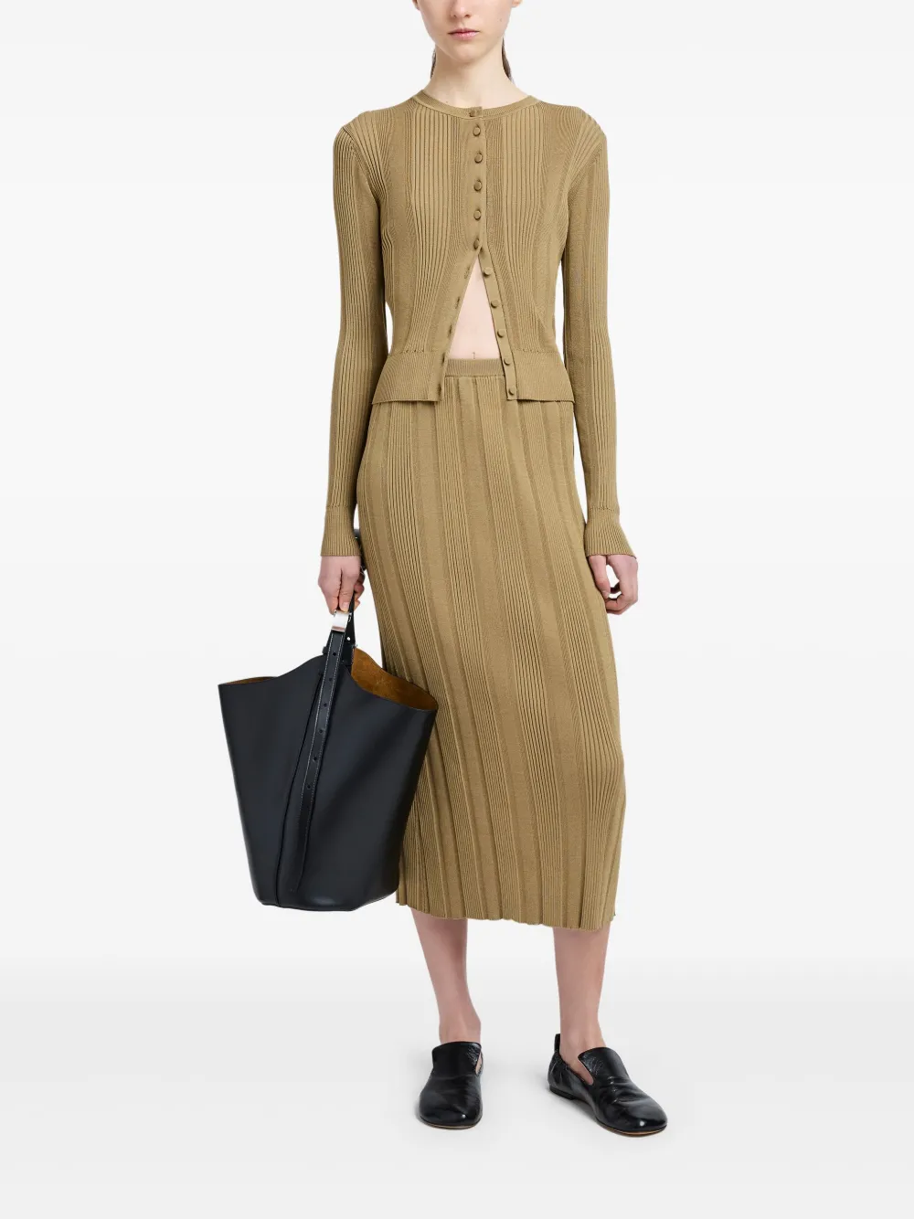 Shop Proenza Schouler Currin Cardigan