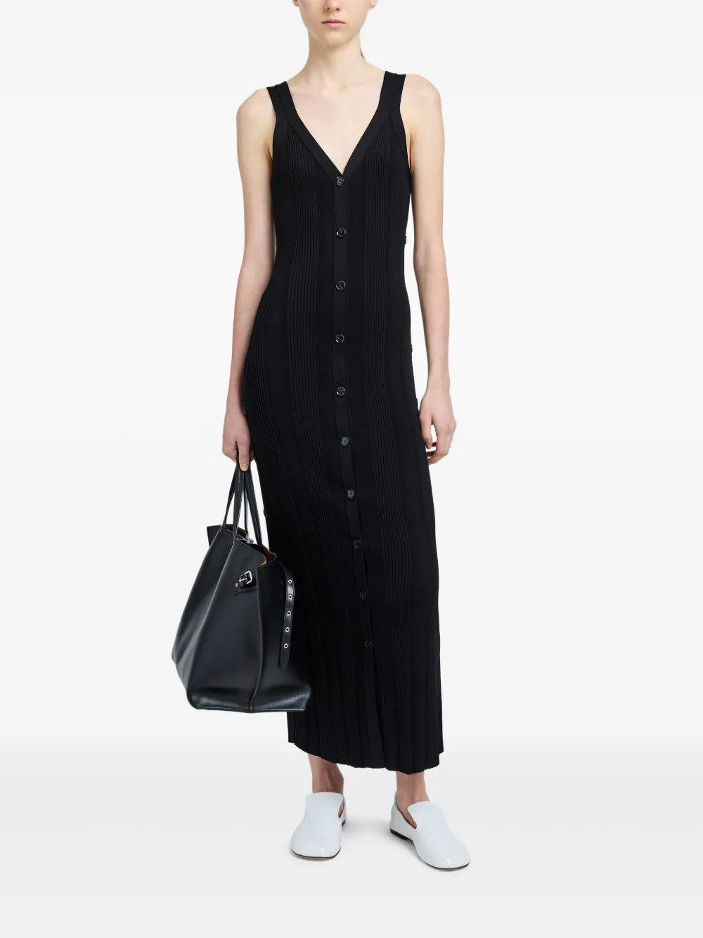 Proenza Schouler Ellis jurk - Zwart
