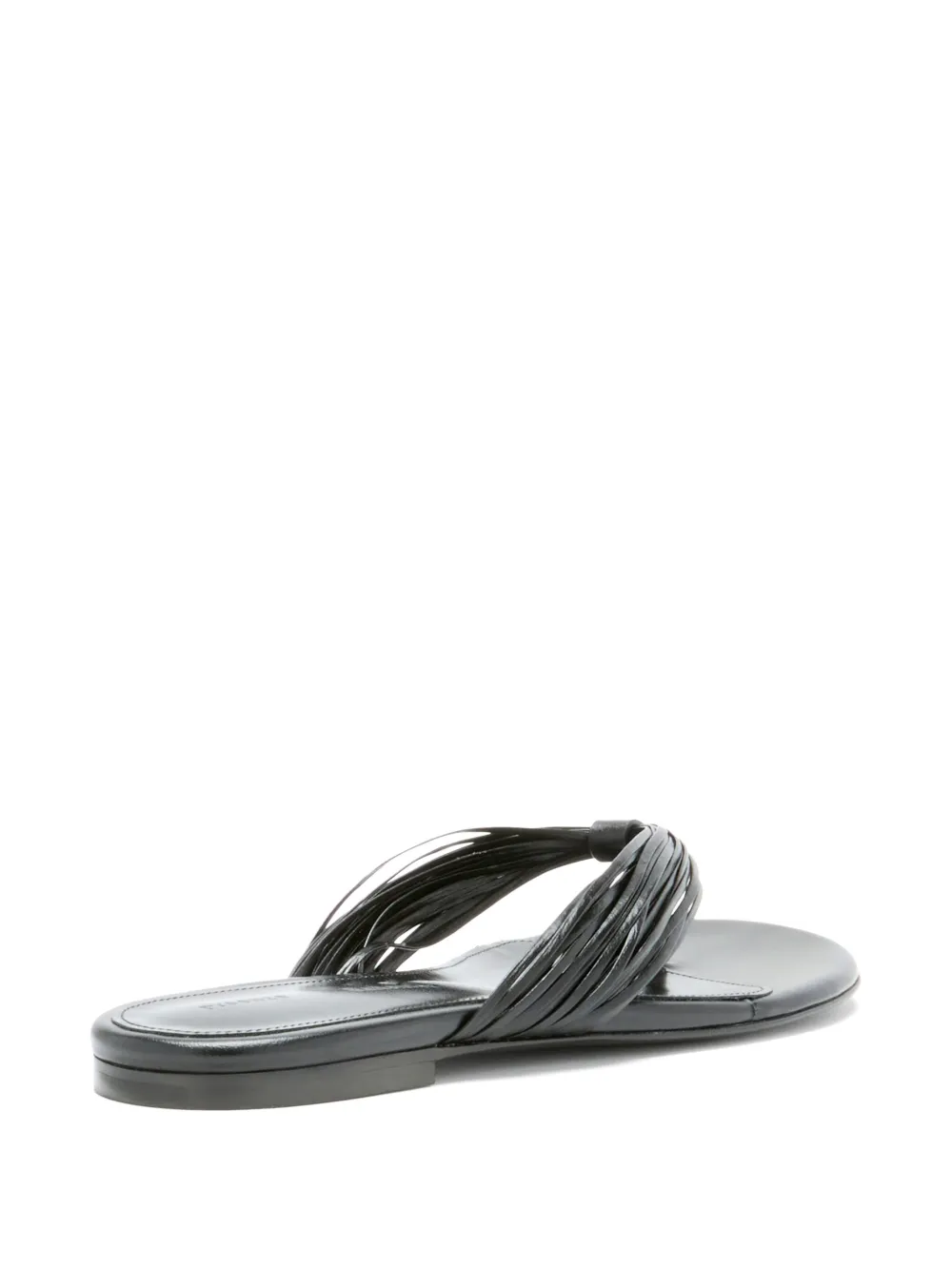 Proenza Schouler Teenslippers met franje Zwart
