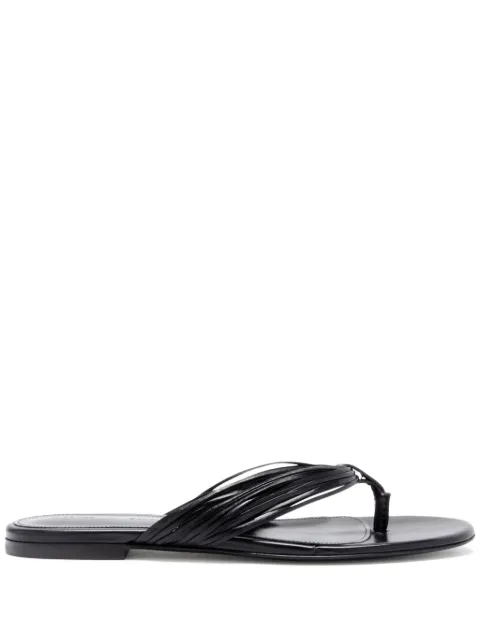 Proenza Schouler fringe-detail flip flops