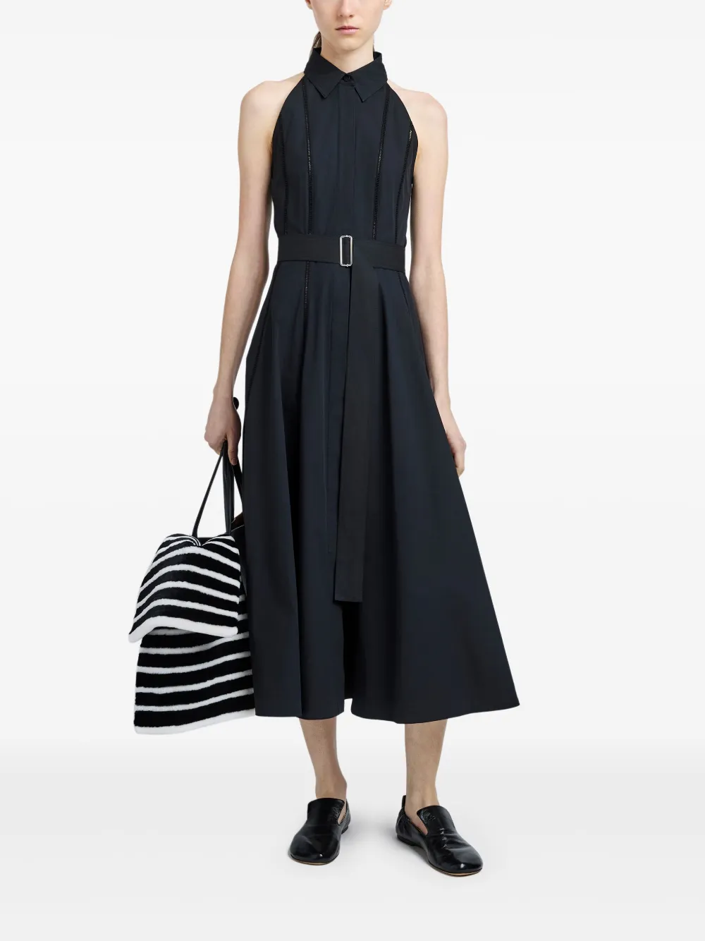 Proenza Schouler Dorothy dress - Zwart