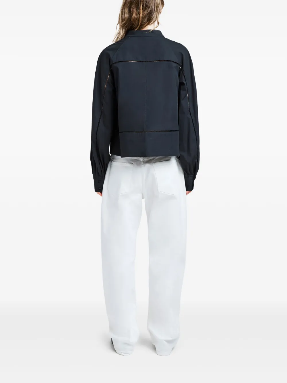 Proenza Schouler Grayson blouse Zwart
