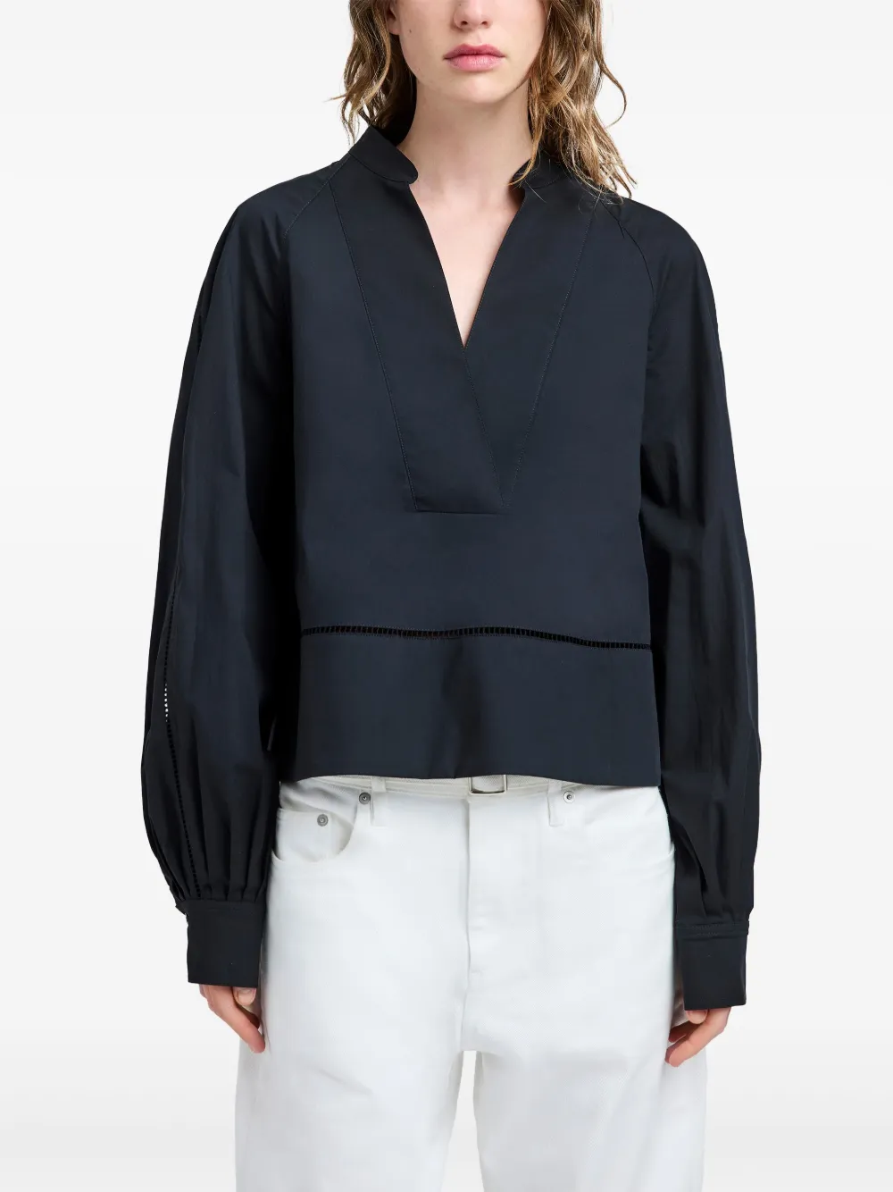 Proenza Schouler Grayson blouse Zwart