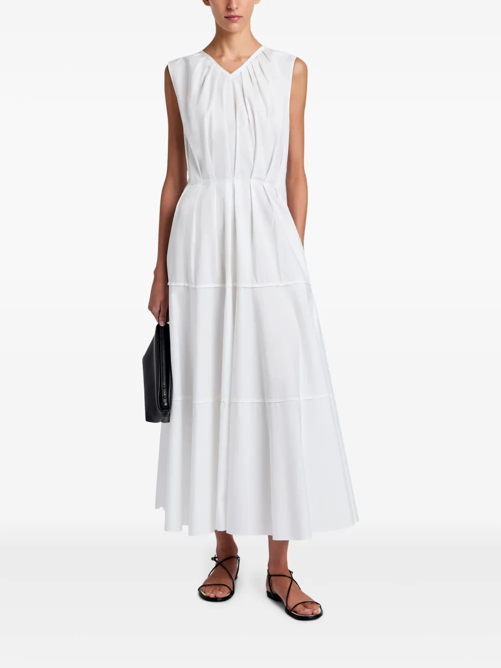 Proenza Schouler White Label Kailey jurk - Wit
