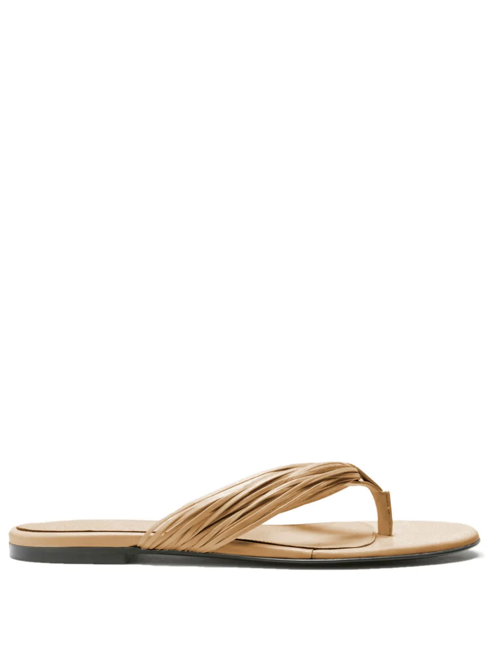 Proenza Schouler pleated thong sandals Neutrals