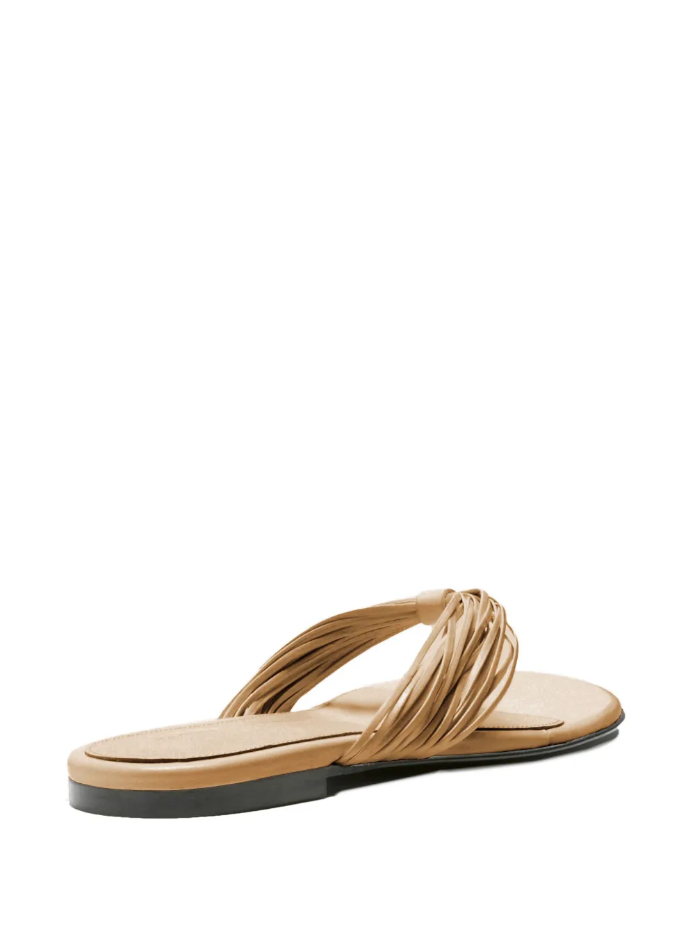 PROENZA SCHOULER PLEATED THONG SANDALS 