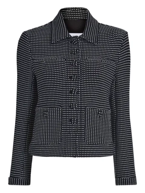 Proenza Schouler White Label dot-pattern pocket jacket