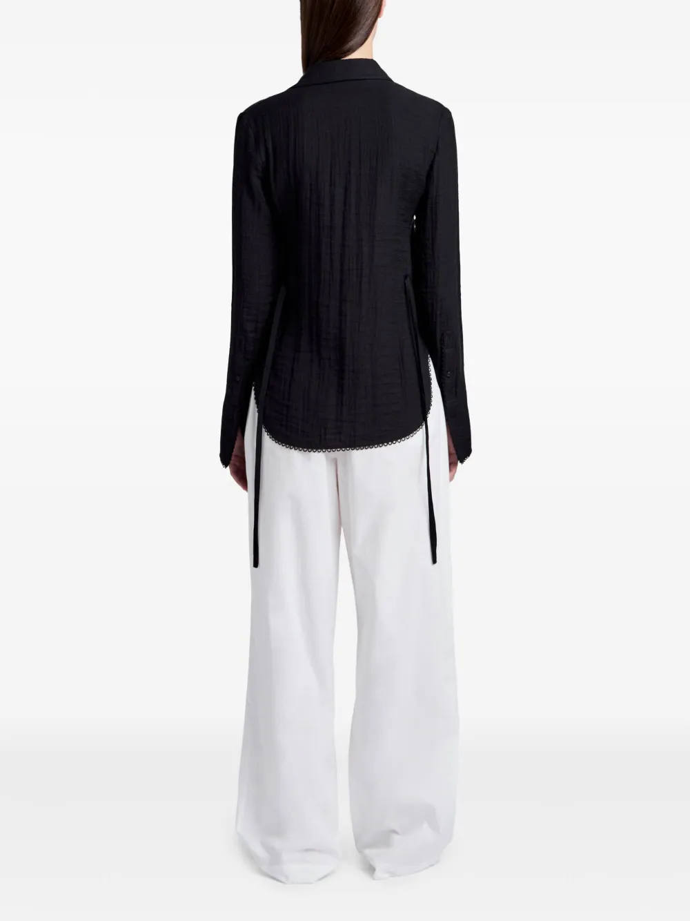Proenza Schouler White Label Cami blouse Zwart
