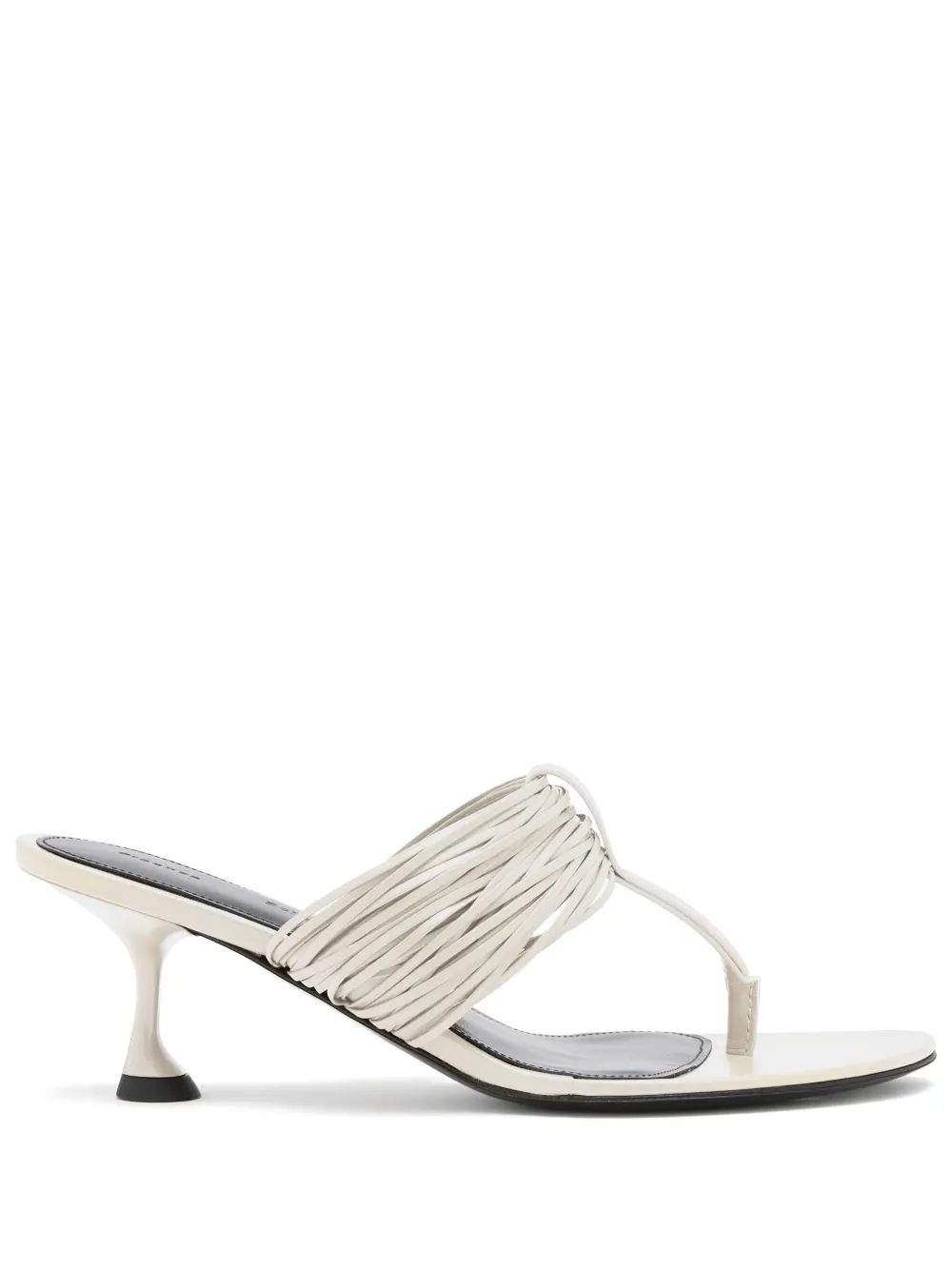 Proenza Schouler puckered-detail heeled sandals White