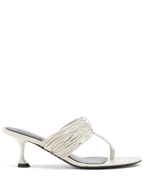 Proenza Schouler puckered-detail heeled sandals