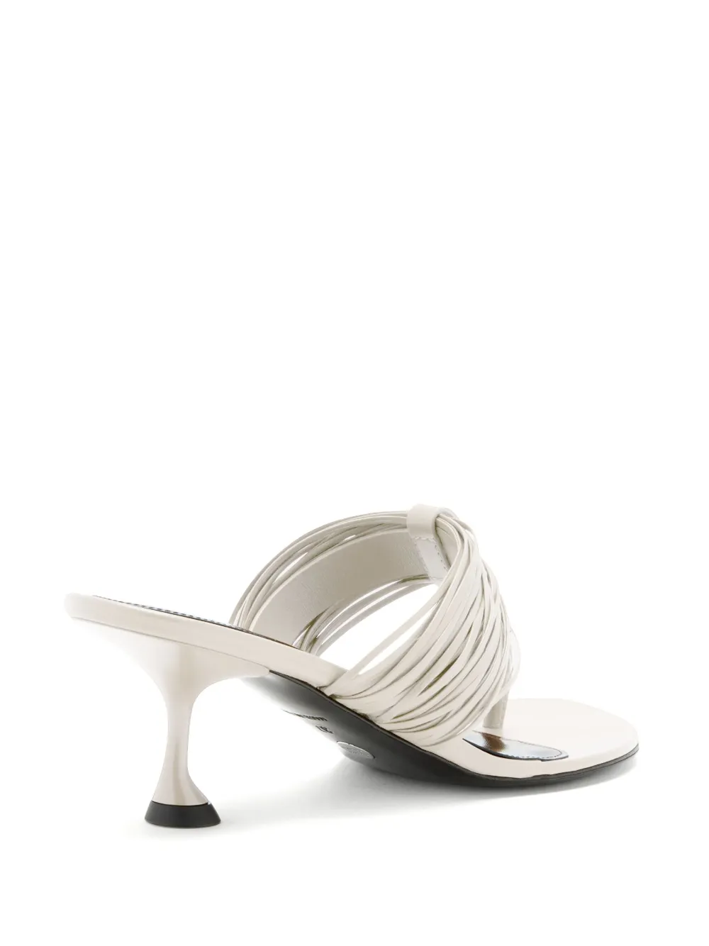 PROENZA SCHOULER PUCKERED-DETAIL HEELED SANDALS