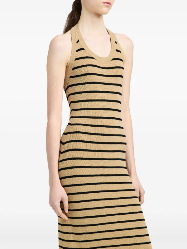 proenza schouler beige wrap dress Ezra Dress main image 0