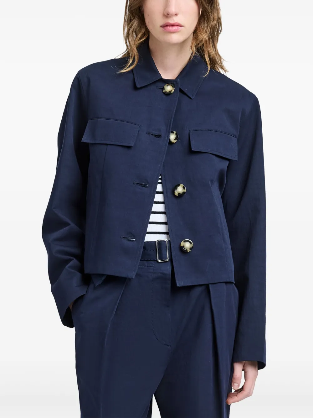 Proenza Schouler Thelma jack Blauw