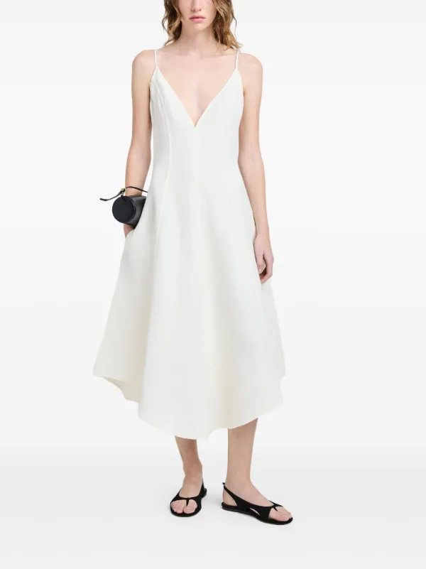 Proenza Schouler Elaine Dress | White | FARFETCH