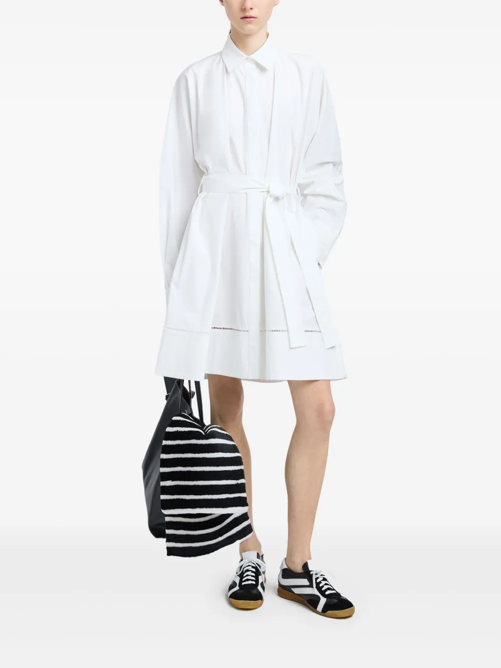 Proenza Schouler Sammy jurk - Wit