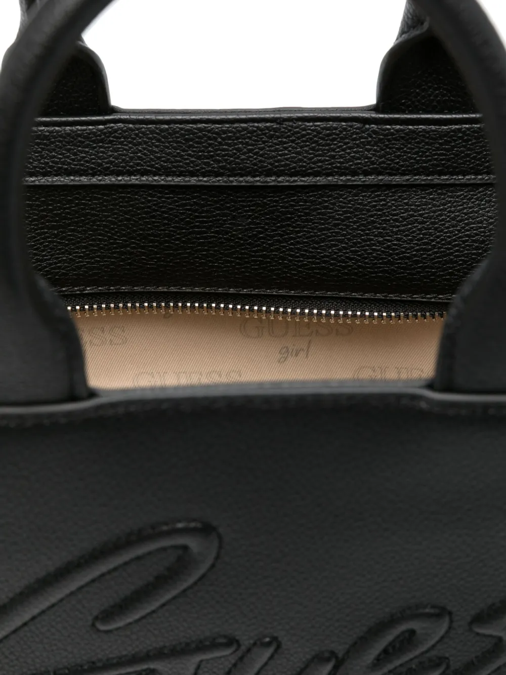 guess kids Heuptas met logo-reliëf Zwart