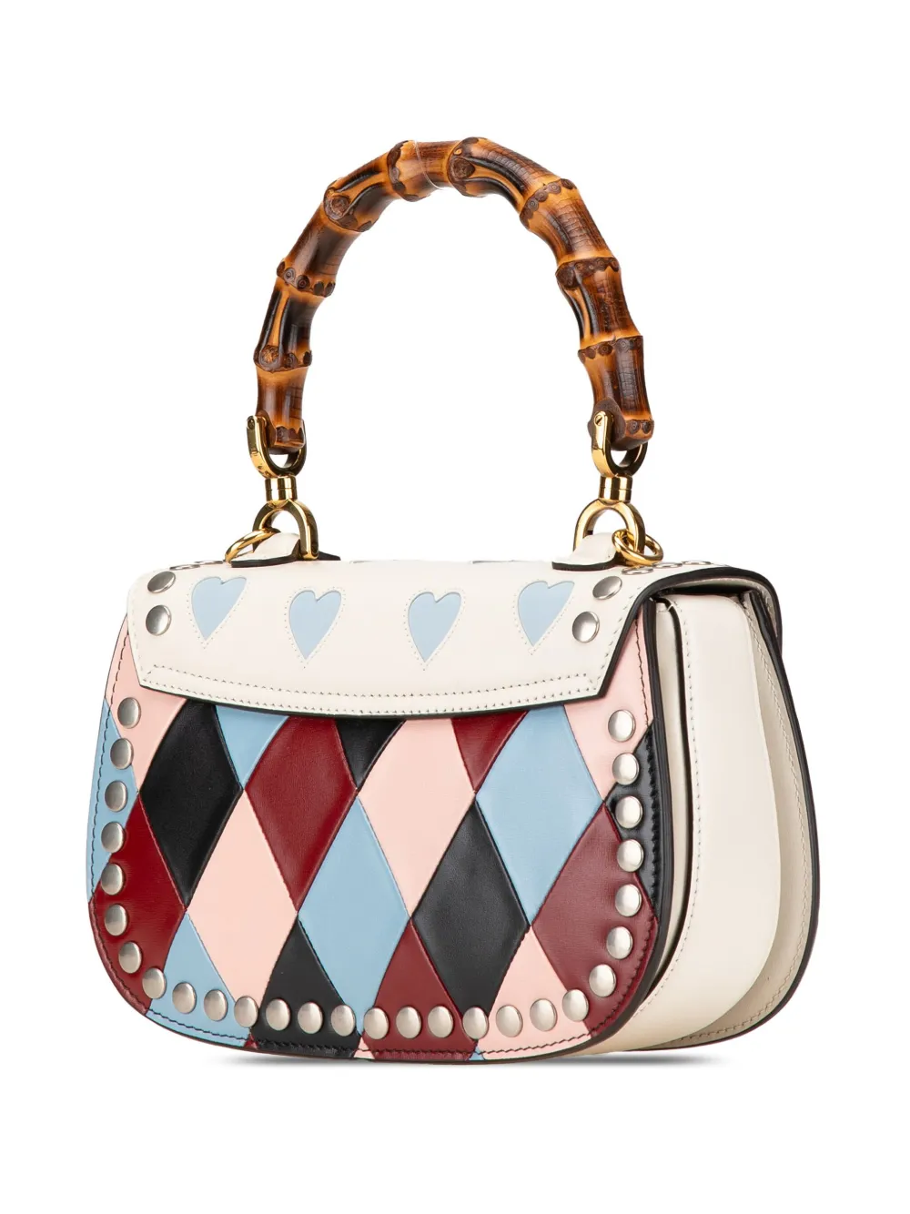 Gucci Pre-Owned bolsa satchel Calfskin Lovelight Bamboo Top Handle Bag 2016-2024 | Estilos de archivo | Image 2