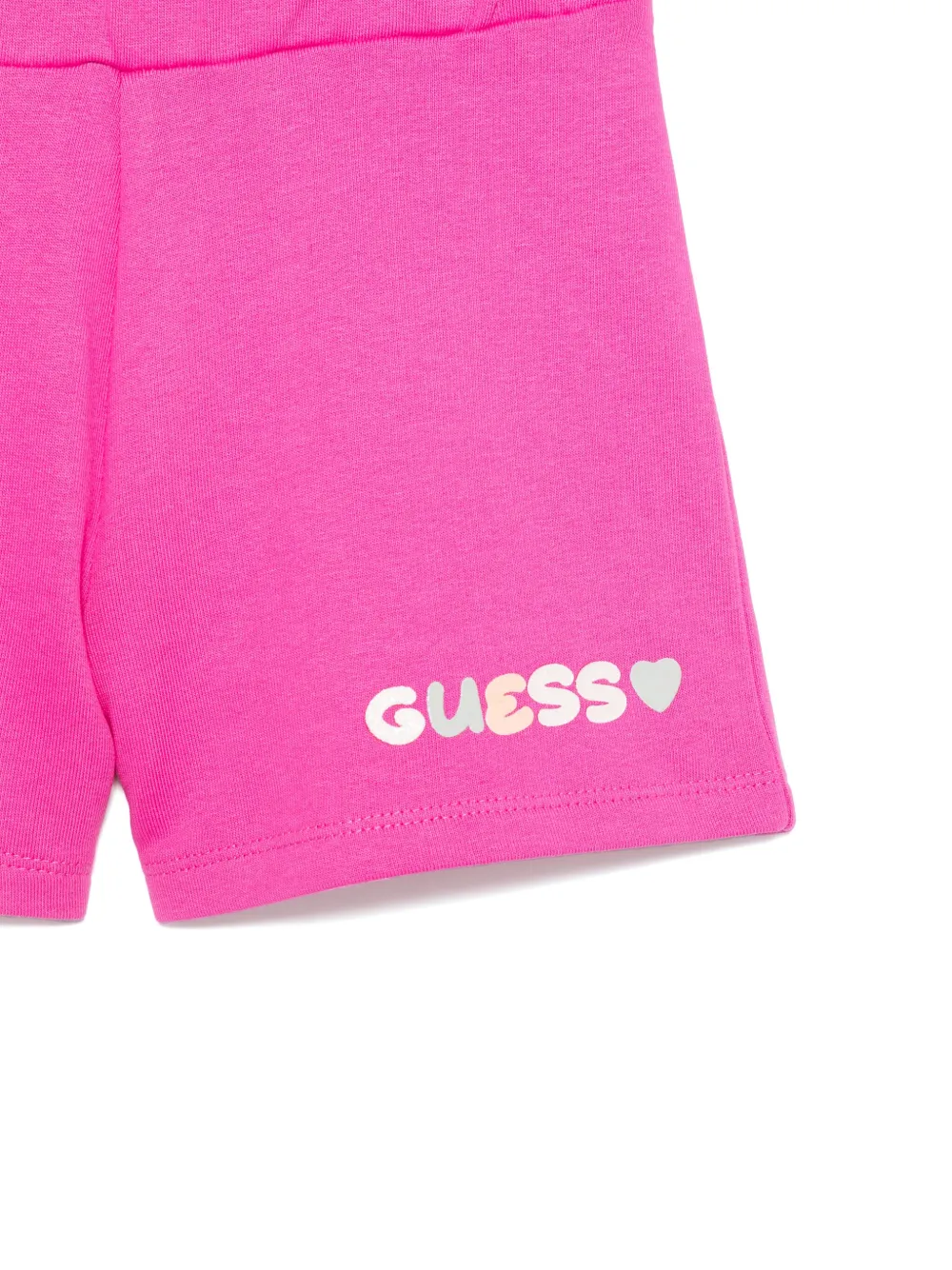 guess kids Shorts met logoprint Roze