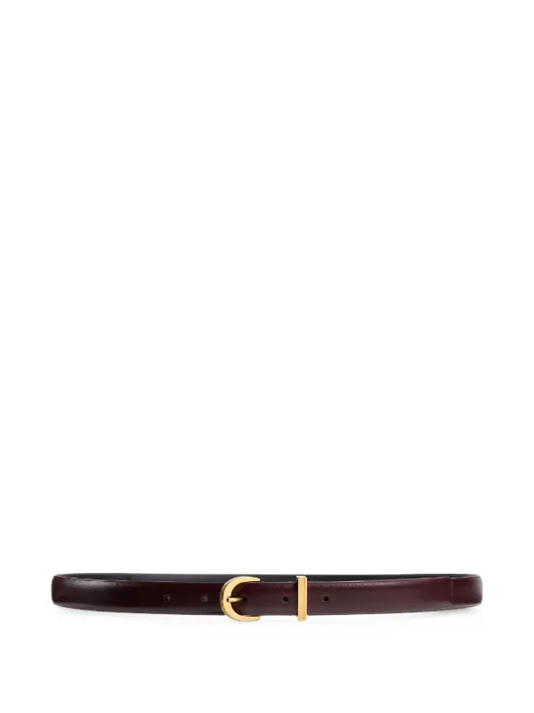 Khaite Luna Belt in Red