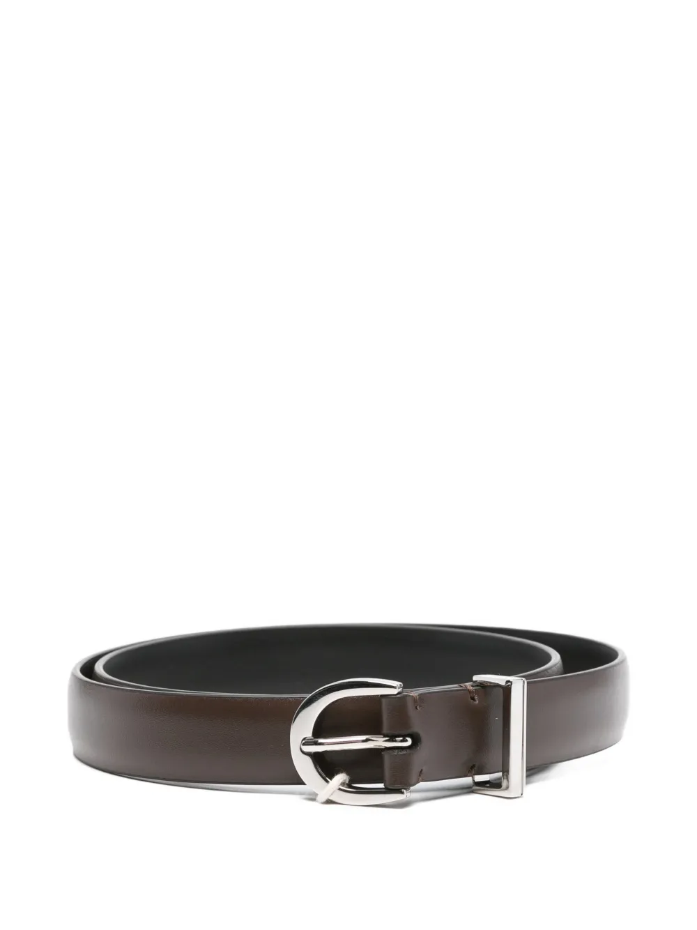 KHAITE Luna belt Bruin