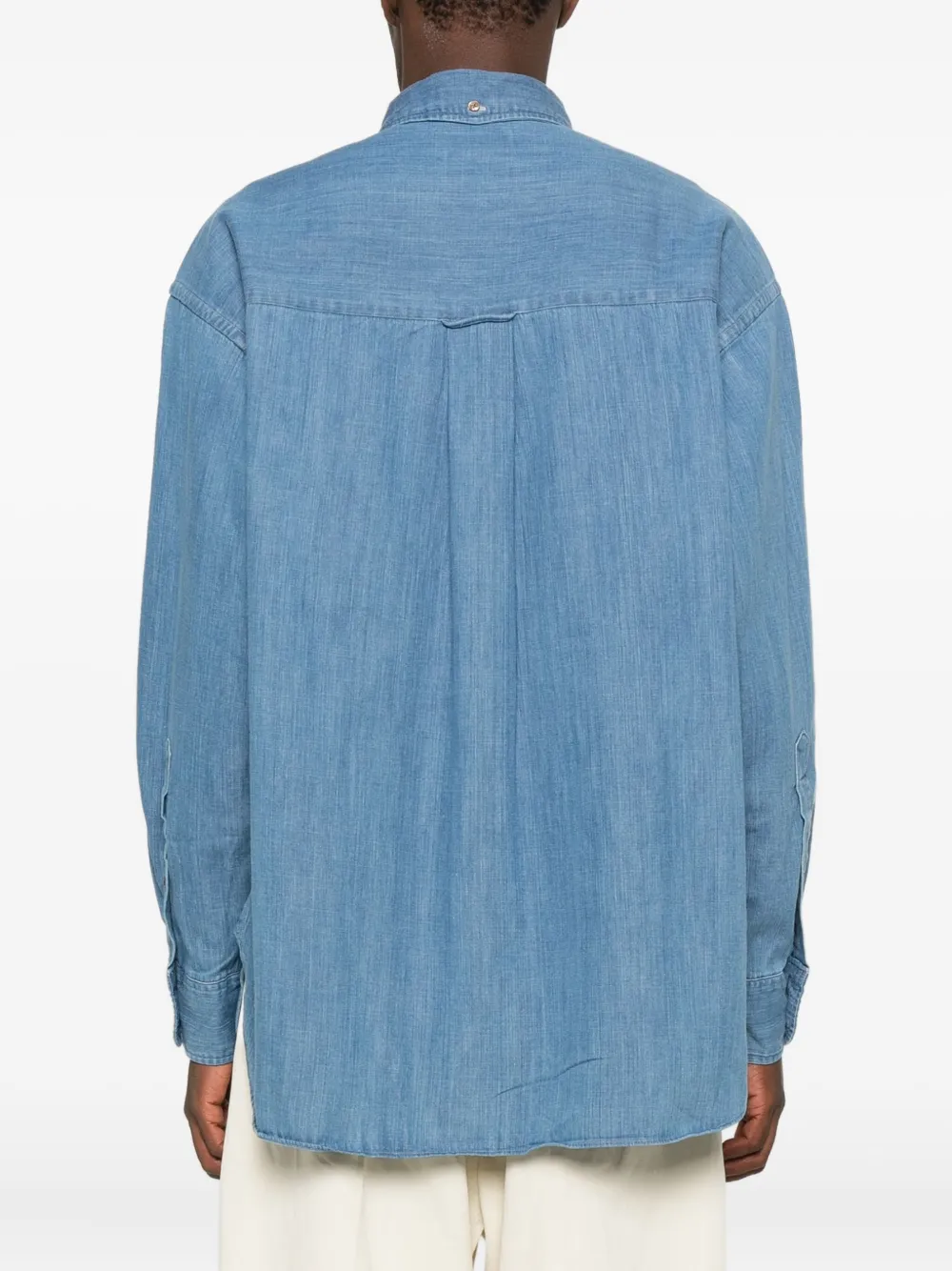 Studio Nicholson x Beams Plus Oxford overhemd Blauw