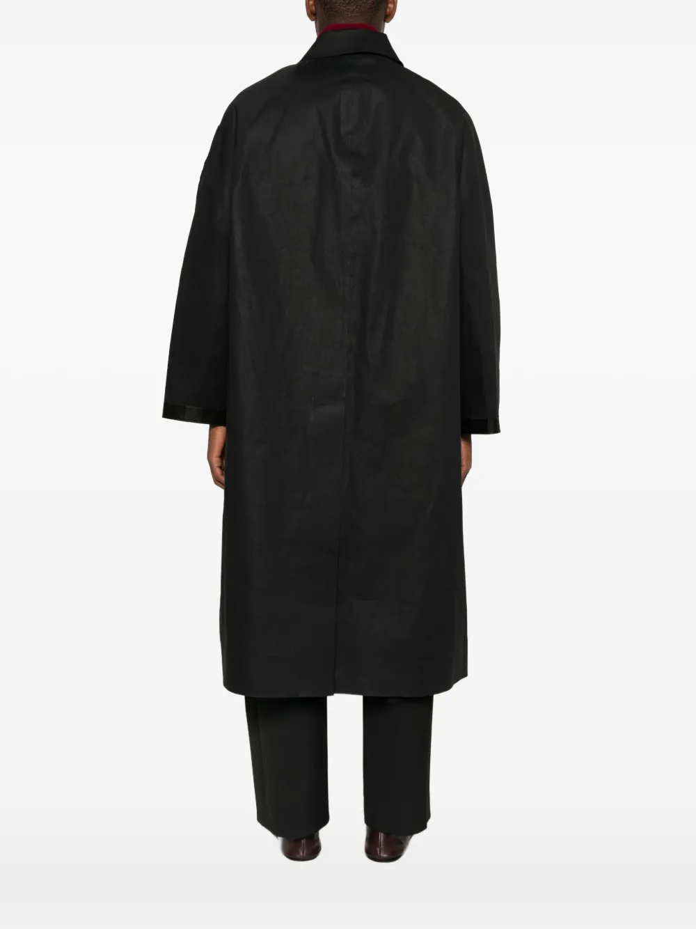 Studio Nicholson X Macintosh Panelled Coat In Black