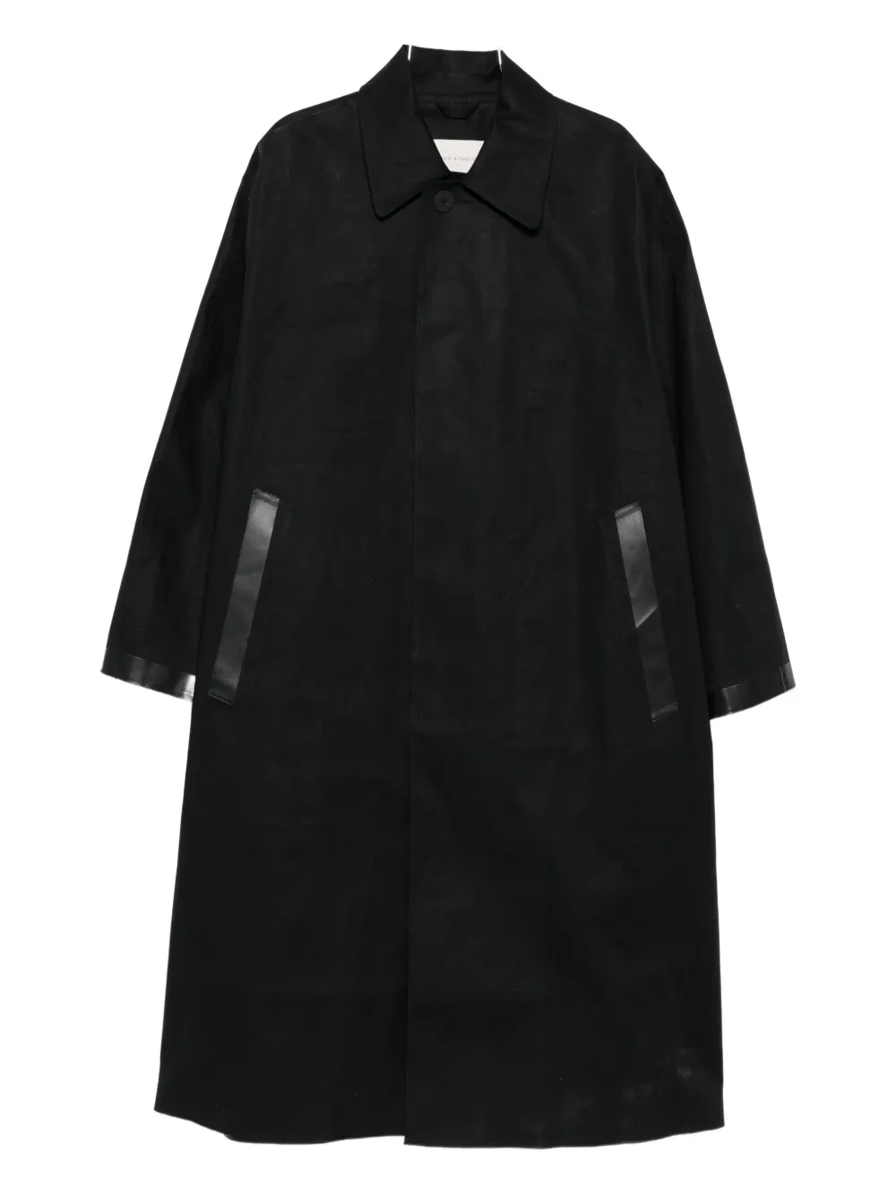 Studio Nicholson X Macintosh Panelled Coat In Black