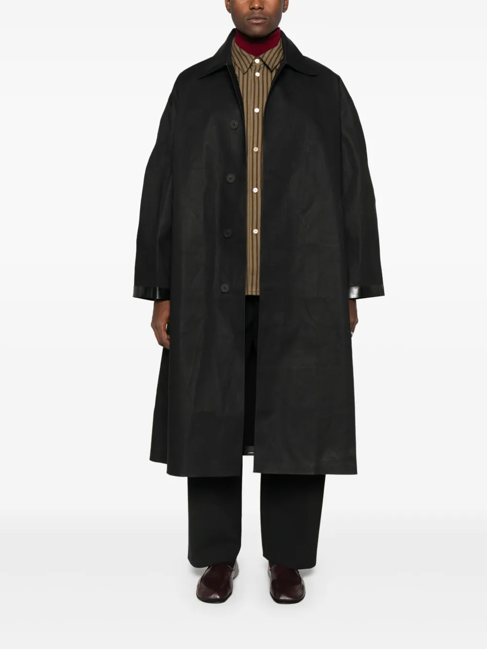 Studio Nicholson x Macintosh panelled coat | Single Breasted Coats | Image 2