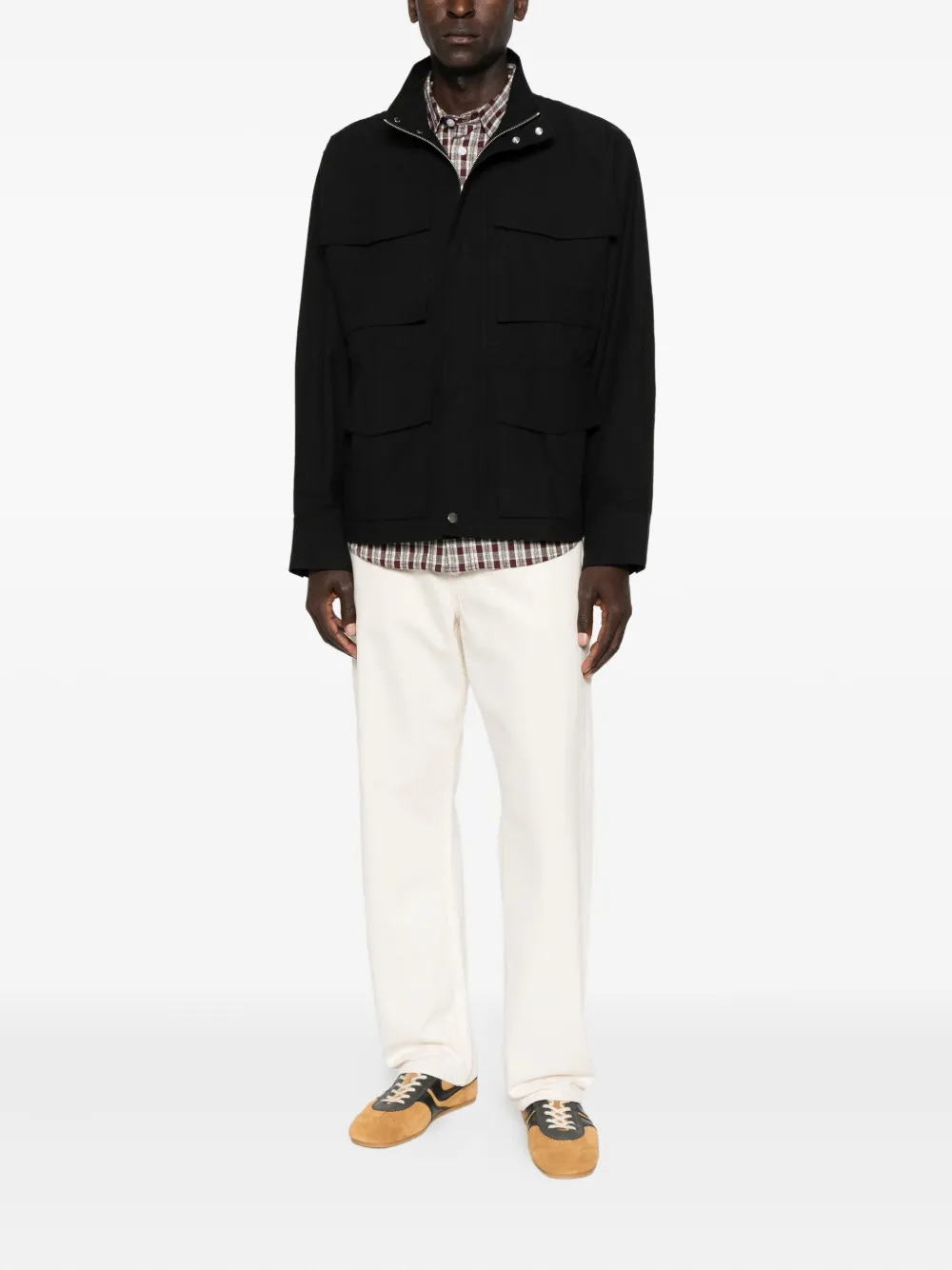 Studio Nicholson elasticated-waist multi-pocket jacket | Military Jackets | Image 2
