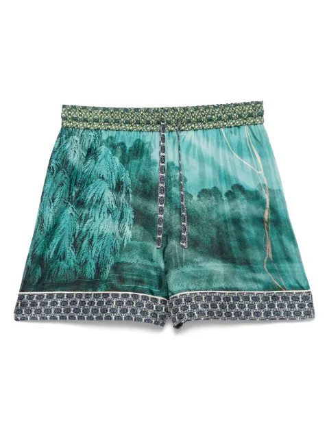Pierre-Louis Mascia silk shorts
