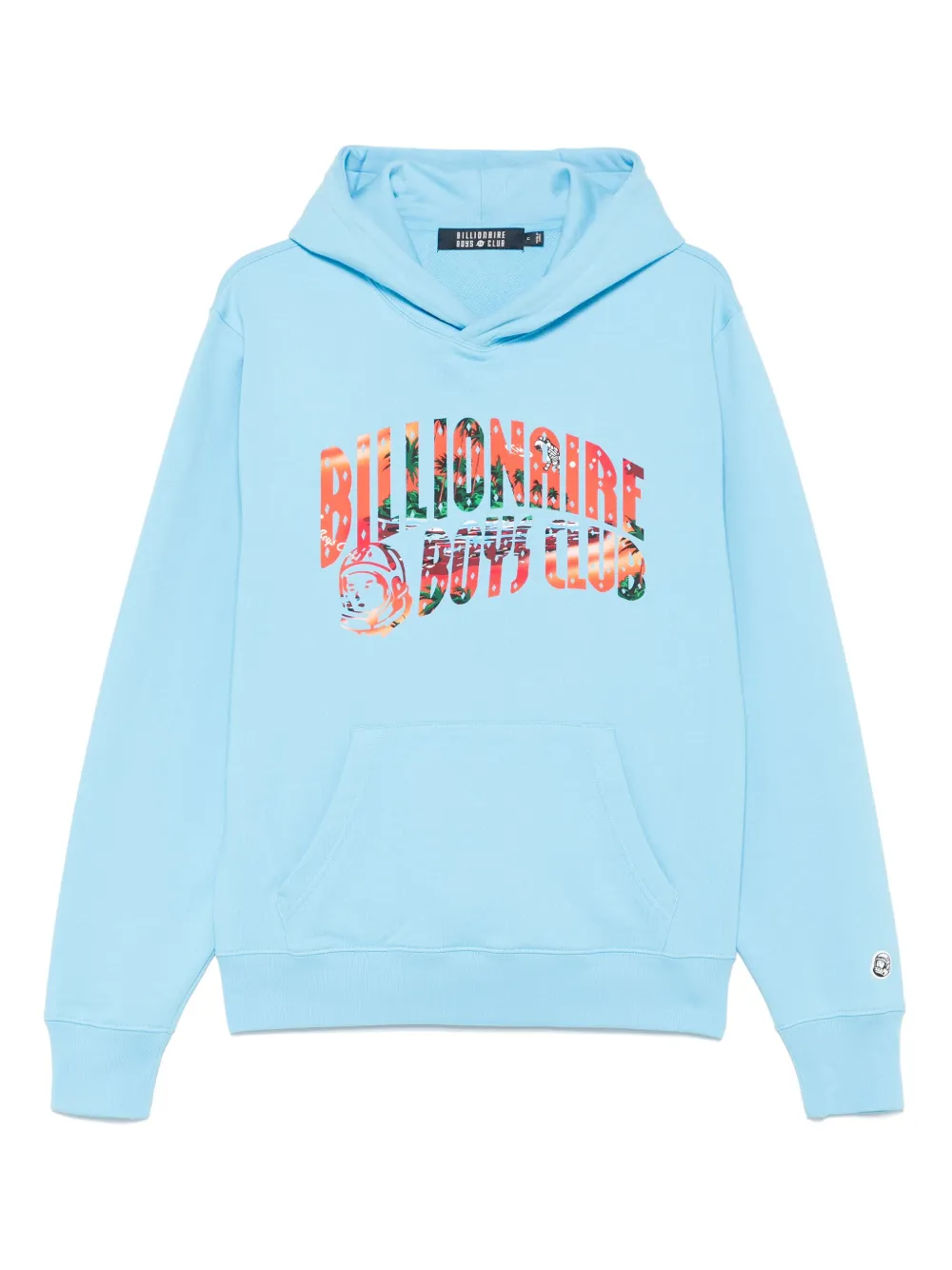 Billionaire Boys Club Popover hoodie met Tropical Island Fill Arch-logo Blauw