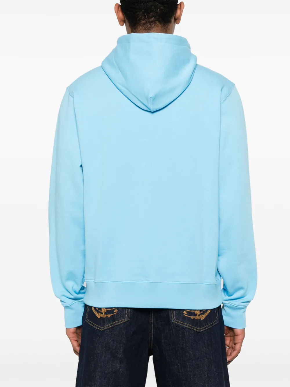 Billionaire Boys Club Popover hoodie met Tropical Island Fill Arch-logo Blauw