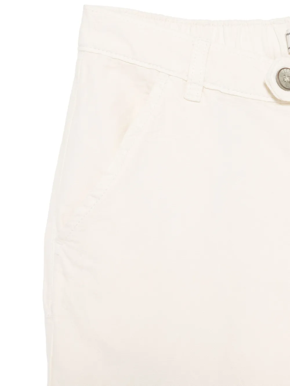 guess kids Broek met logopatch Beige
