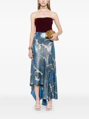 スカート ETRO WRFA0058.99SASO9 Skirts ETRO | Fuchsia Women's Midi Skirt | YOOX