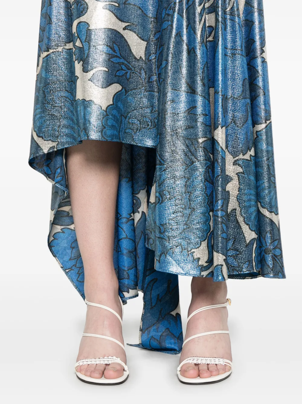 ETRO Asymmetrische rok Blauw