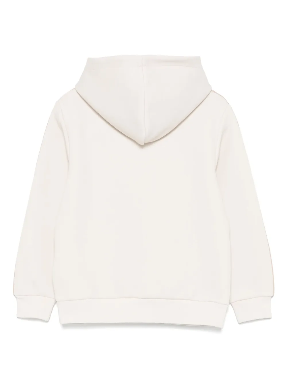 guess kids Hoodie met logo-reliëf Beige