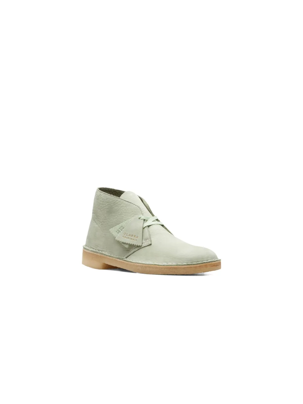 Clarks Originals suede Pale Green desert boots - Groen