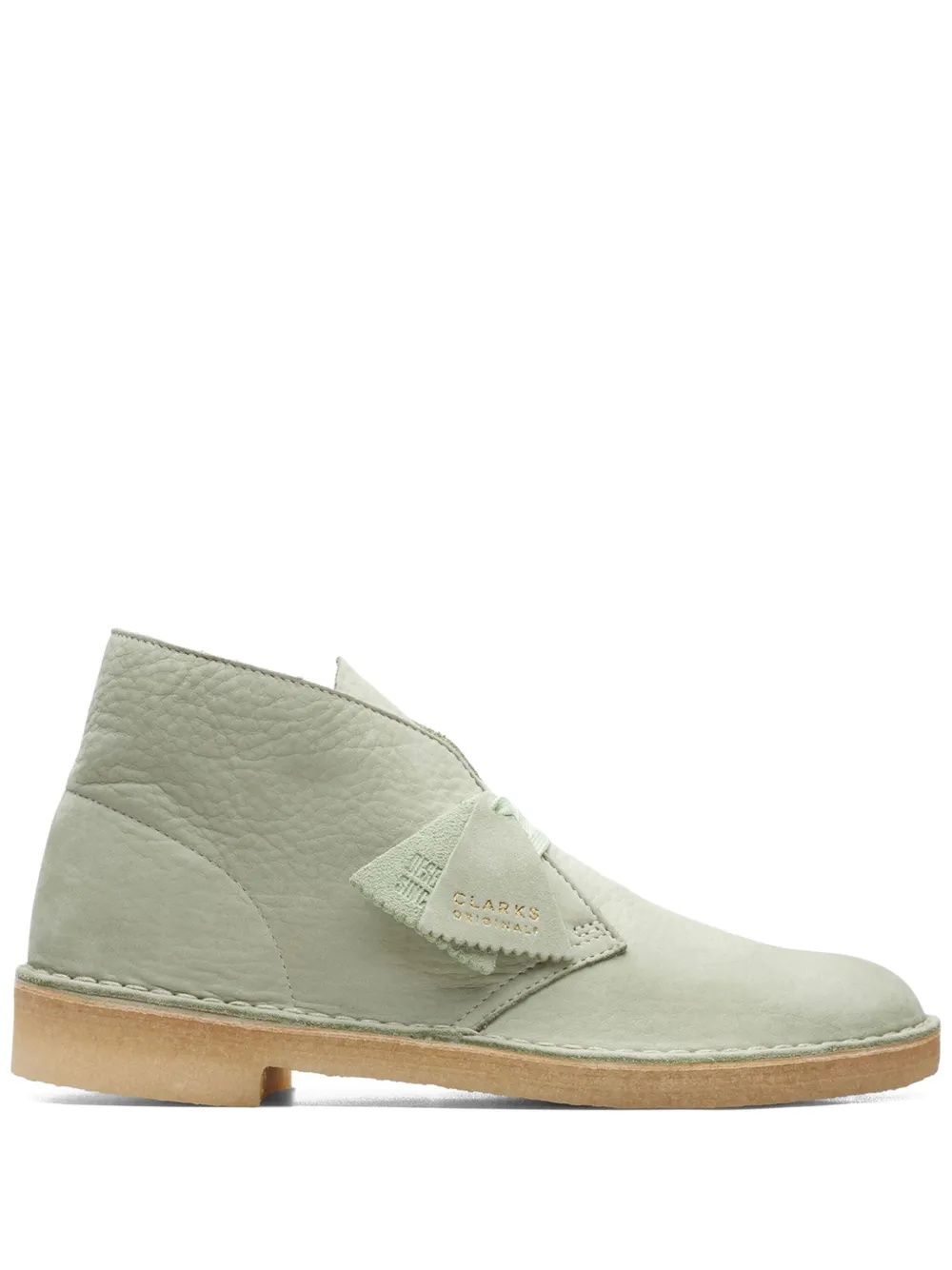 Clarks Originals suede "Pale Green" desert boots