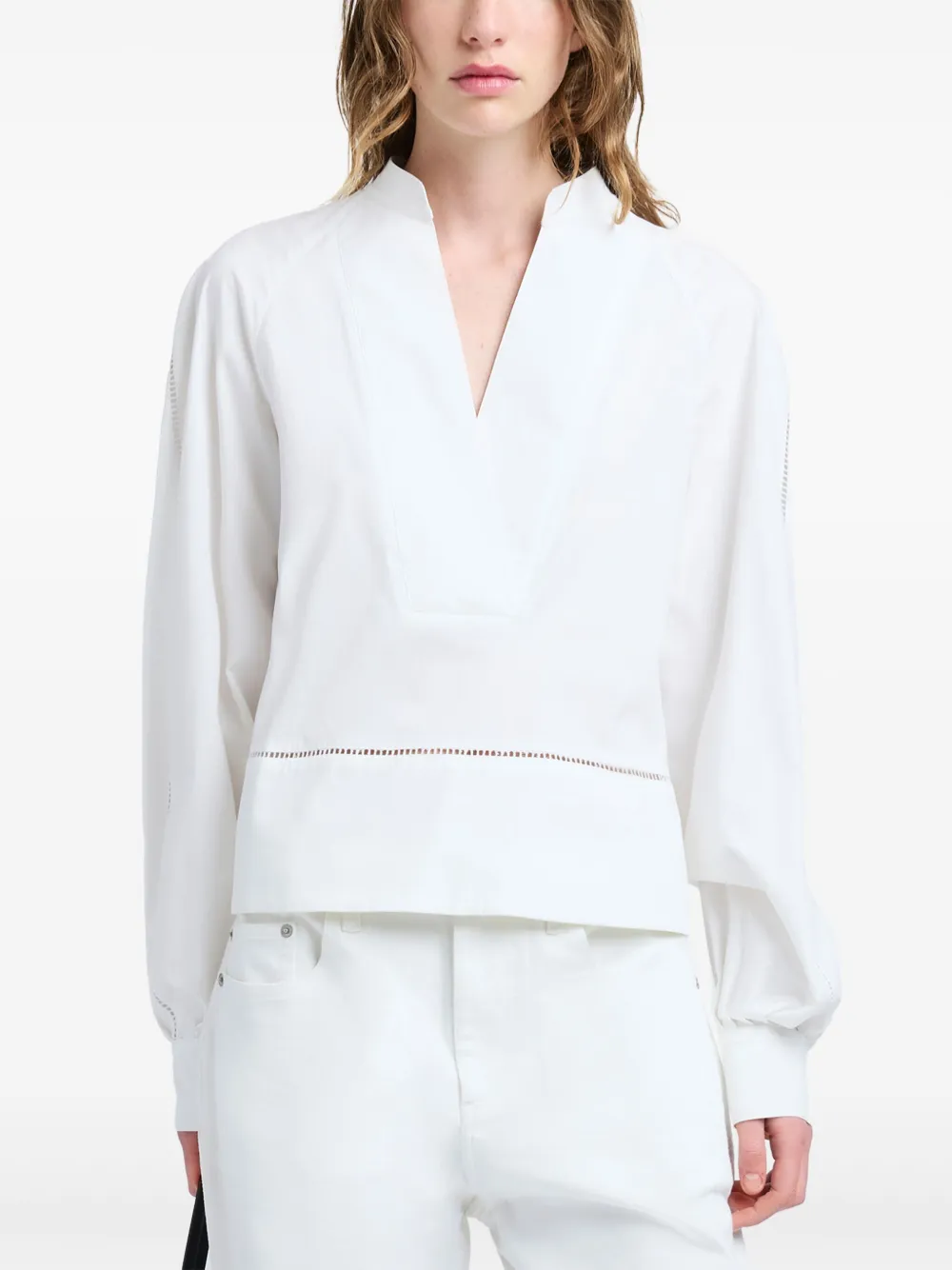 Proenza Schouler Grayson blouse Wit
